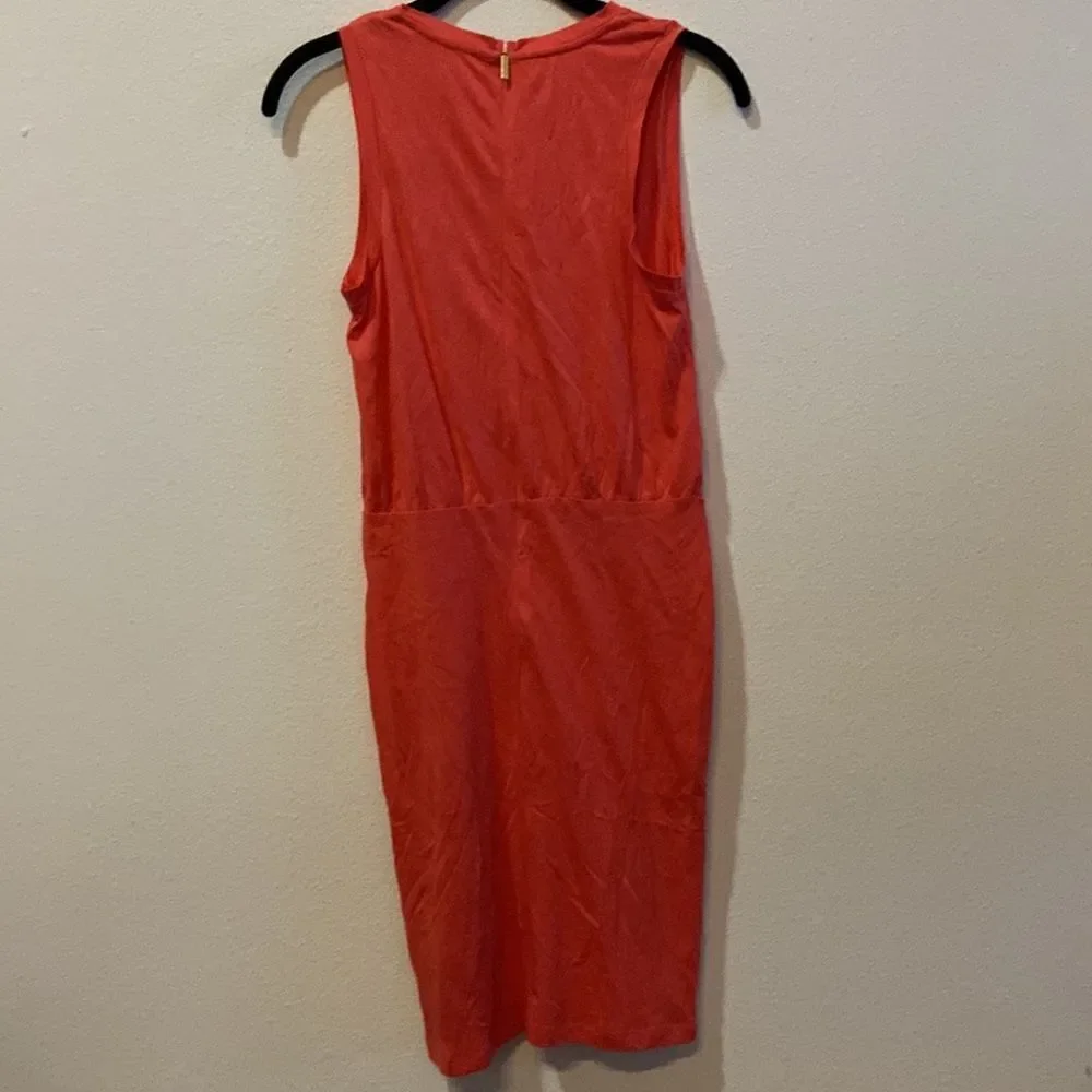 Michael Kors sleeveless dress NWT Sangria color Sz S Modal material